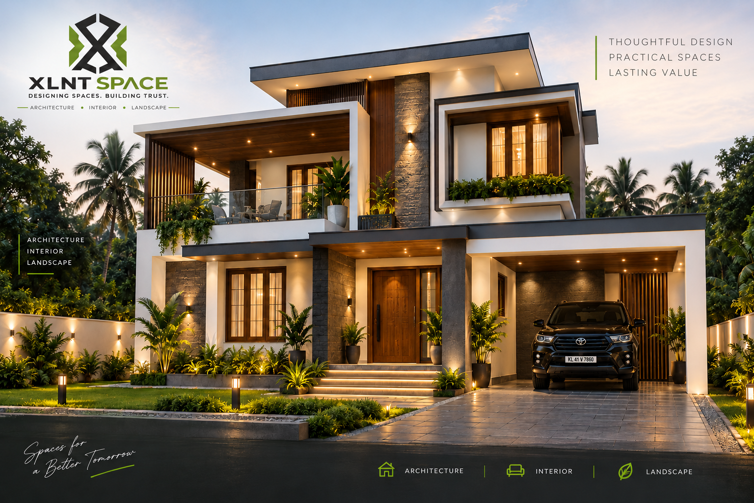 XLNT SPACE Residence 02 architectural visualization